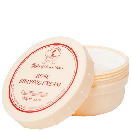 Taylor of Old Bond Street Rose Shaving Cream, 5.3 Ounce (01004)
