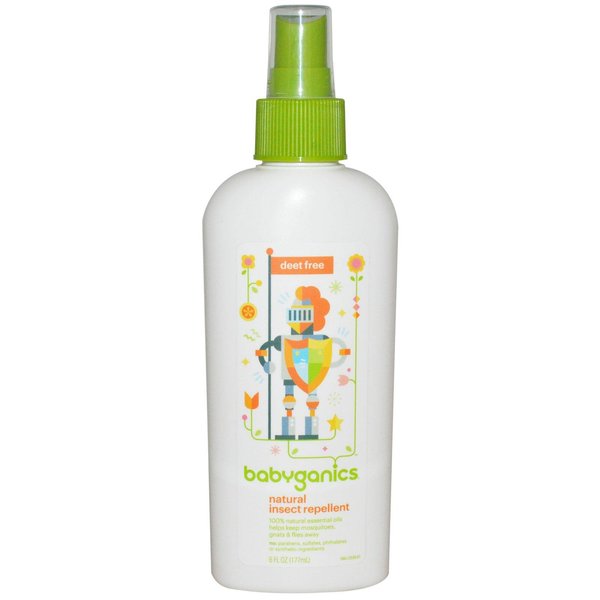 Babyganics Natural Insect Repellent, 6 oz, Packaging May Vary