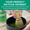 Jade Leaf Matcha Traditional Starter Set - Bamboo Matcha Whisk (Chasen), Scoop (Chashaku), Stainless Steel Sifter, Fully Printed Handbook - Japanese Tea Set
