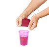 Boon Snug Silicone Sippy Cup Lids and Straws - Includes 3 Lids and 3 Straws - Convert Any Kids Cups or Toddler Cups into Straw Sippy Cups - Toddler Feeding Supplies and Travel Essentials - Pink