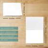 Half Fold 4.5 X 6 White Greeting Cards - 100 Cards