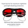 TrueDark Twilights Classic Blue Light Blocking Glasses - Reduce Eye Strain and UV Glare for Better Sleep - Men & Women - Computer Screen, Gaming, TV, Phone - by Dave Asprey