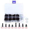 HobbyPark 340pcs Universal RC Screw Kit (M3, Hex Flat & Buttom Head)& M3 M4 Bolts Washers(Washers only) Hardware Fasteners for Traxxas Axial Redcat HSP HPI Arrma Losi 1/8 1:10 Scale RC Cars