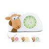 Zazu Sam The Lamb Clock - Sleep Trainer Clock & Nightlight for Kids | Light Up Alarm Clock | Helps Teach Your Child When to Wake up with Visual Indicators | Adjustable Brightness | Auto Off