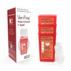 Verifine Sharps Container for Needles, Needle Disposal Containers 1 Quart Size (Pack of 3), Portable Biohazard Containers Travel Size for Home Use