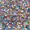 50pcs Crystal Star Nail Charms, 3D Stars Nail Art Rhinestones Nail Gems Multicolor Star Charms Nail Jewels for Nail Art DIY Nail Accessories Nail Supplies for Women Girls (Small)