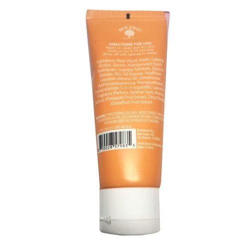 Bolero Soothing Clay Face Mask Pink Pineapple & Grapefruit 2.5fl oz (73.9ml)