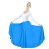 Danzcue Womens Long Full Circle Dance Skirt (2XL-3XL, Bright Royal)