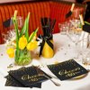 durony 60 Pieces Cheers to 60 Years Paper Napkins Black Gold Foil 3-Ply Party Napkins Folded 5 x 5 Inch Cocktail Napkins for 60th Anniversary Birthday Retirement Party Supplies Decorations