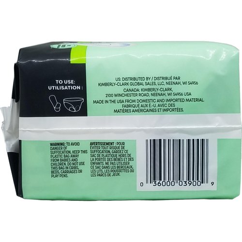Kotex Security Ultra Thin Pads Long 20 Each