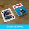 AQUARIUS Jaws Playing Cards - Jaws Themed Deck of Cards for Your Favorite Card Games - Officially Licensed Jaws Merchandise & Collectibles, 2.5 x 3.5