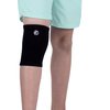 KARM Kids Knee Brace Sleeve - Youth Knee Compression Sleeve for Children - Boys & Girls | Child Knee Support for Knee Pain & Sports & Football & Basketball & Gymnastics (Black)