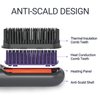 LOWRA ROUGE SL-620 Cordless Hair Straightening Comb, Wireless Hair Straightener Brush for Women, Portable Hot Comb Hair Straightener for Travel, USB Rechargeable, Anti-Scald, 9-Temp Settings