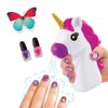 Fashion Angels Unicorn Magic Nail Kit With Nail Polish, and Nail Dryer 12128, Manicure Kit for Girls, Ages 8 and Up kids , Pretty Pedi Spa Gift Set