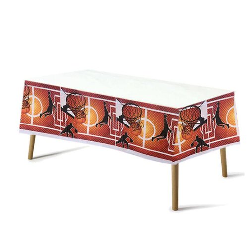 Lyst 2PCS Basketball Table Cloth Plastic Table Cover Party Disposable Tablecloth Basketball Theme Party Decor for Kids and Adults Birthday Party Decorations Supplies