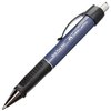 Faber-Castell Grip Plus Ball 140732 ballpoint pen, refill M, blue metallic barrel, blue ink colour, 1 piece