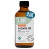 J MAC BOTANICALS Organic Sesame Oil Glass bottle