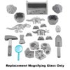 Replacement Blue Plastic Magnifying Glass for Fisher-Price Dinosaur Discovery Playset - GMN42