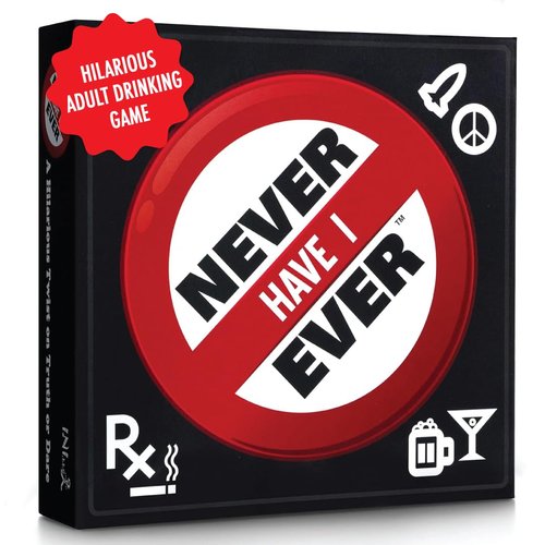 Never Have I Ever Drinking Edition Board Game for Adults | Fun Game Night Party Drinking Games for Adults | for 2+ Players | Ages 17+