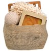 Fabulous Frannie All Natural Patchouli Gift Basket includes 4oz Soap, 2.75 Bath Bomb, Soap Dish, and Soap Sponge