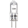 Brite Innovations G4 Halogen Bulb, 50 Watt (4 Pack) Dimmable Soft White 2700K -12V-Bi Pin -, T3 JC Type, Clear Light Bulb