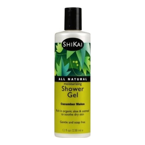 Shikai - Shower Gel, Cucumber / Melon 12 Oz (Multi-Pack)