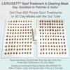 LEROSETT Spot Treatment & Clay Mask - Swedish Facial Clay for Acne, Oily & Congested Skin, Blemishes, Blackheads, Pimples, Ingrown Hairs, Tighten Pores. Fast-Drying. Natural. Vegan. 650+ Uses 3oz