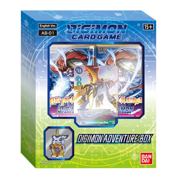 BANDAI | Digimon Card Game: Adventure Box AB-01 | Card Game | Ages 6+ | 2 Players | 10 Minutes Playing Time