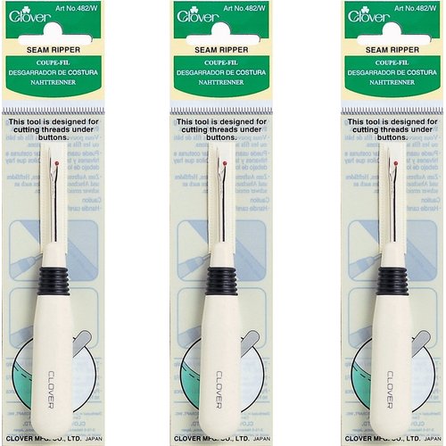 Clover 482/W Seam Ripper (3 Pack)