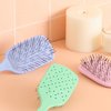 Wet Brush Go Green Thick Hair Paddle Detangling Brush, Green - Ultra-Soft IntelliFlex Bristles With AquaVent - Gently Loosens Knots While Minimizing Pain - Curly, Coarse, Long, Wet & Dry Hair