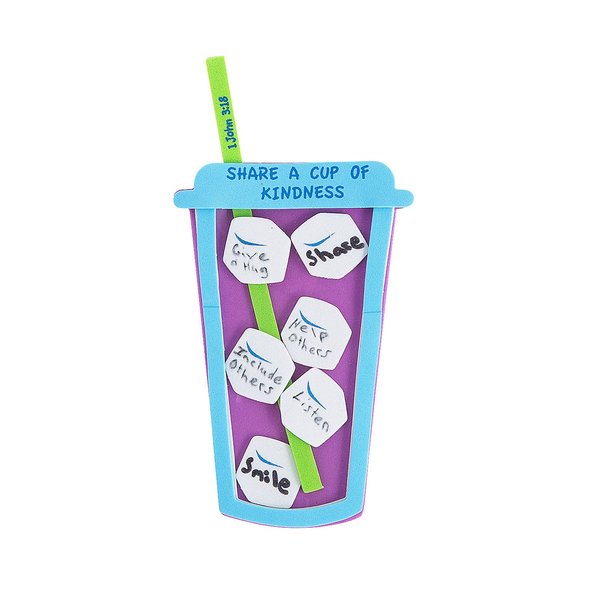 Fun Express Cup of Kindness Spring - Crafts for 12 - Craft Kit