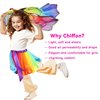 D.Q.Z Kids Fairy Butterfly-Wings Costume for Girls Halloween Butterfly Costumes & Rainbow Tutu Dress Up Party Supplies (Multicolor)