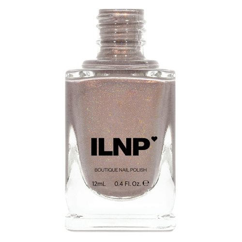 ILNP Long Walks - Shimmery Taupe Holographic Nail Polish