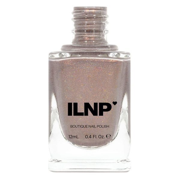 ILNP Long Walks - Shimmery Taupe Holographic Nail Polish