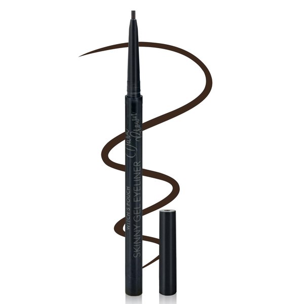 Witch's Pouch Gel Eyeliner Pencil Waterproof Smudge Proof, Long-Lasting Eye Liner Pencils, High-Intensity Colored Waterproof Eyeliner Pencil, Ultra-Smooth Korean Eye Pencil Eye Makeup (02 Dark Brown)
