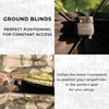 STICKIT Magnetic Strap for Hunting Rangefinder, Securely Attaches to Belt, Pack, Gear, Stand or Blind, Silent Hold with Metal Clip and Safety Cord - Rangefinder Not Included