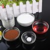 luzen 2Pcs Glass Facial Mask Mixing Bowl Essential Oil Bowl DIY Face Mask Bowl Cosmetic Skincare Beauty Tool for Professional Salon or Home Use, Transparent