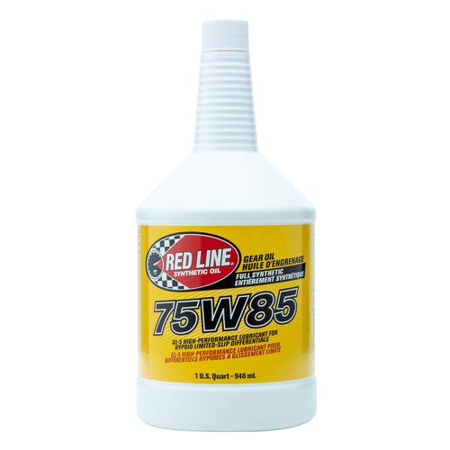 Red Line 50104, 75W85 GL-5, Full Synthetic Gear Oil - 1 Quart