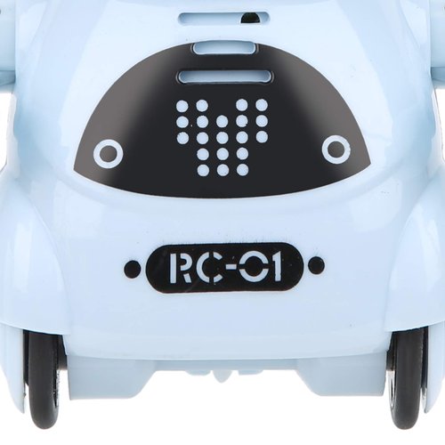 shenruifa Mini Pocket Robot Toy, Interactive Voice Recognition, Repeat, Sing, Dance, LED, Story ABS Decoration, Robot Toy 3.3in with LED Lights for Entertainment, Communication (Blue)