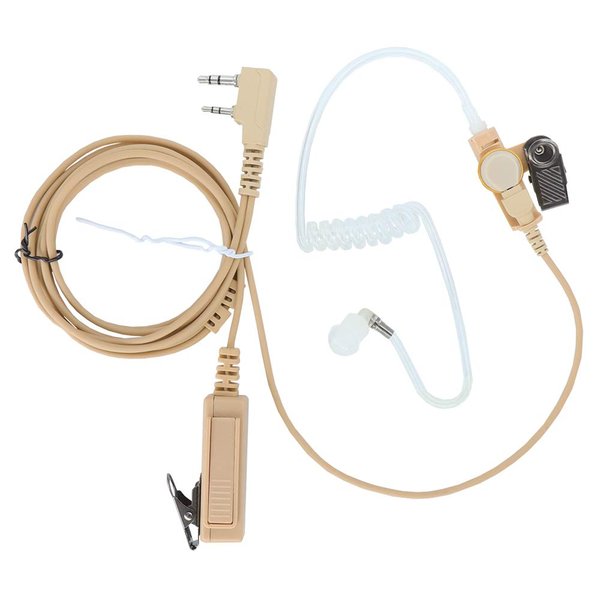 JUYODE Acoustic Tube Earpiece Walkie Talkie Headset for Baofeng UV-5R BF-888S BF-F9 UV-82 UV-82HP Arcshell AR-5 AR-152 H-777 RT21 RT22 RT68 Kenwood TK-2312 2360 3360 3402 2170 3170 Two Way Radio