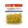 Annie 300 Rubber Bands Assorted Size Black and White 3155