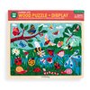 Mudpuppy Garden Life – 100 Piece Wooden Puzzle and Display Stand for Room Decor with Bright and Bold Illustrations of A Scenic Garden for Kids
