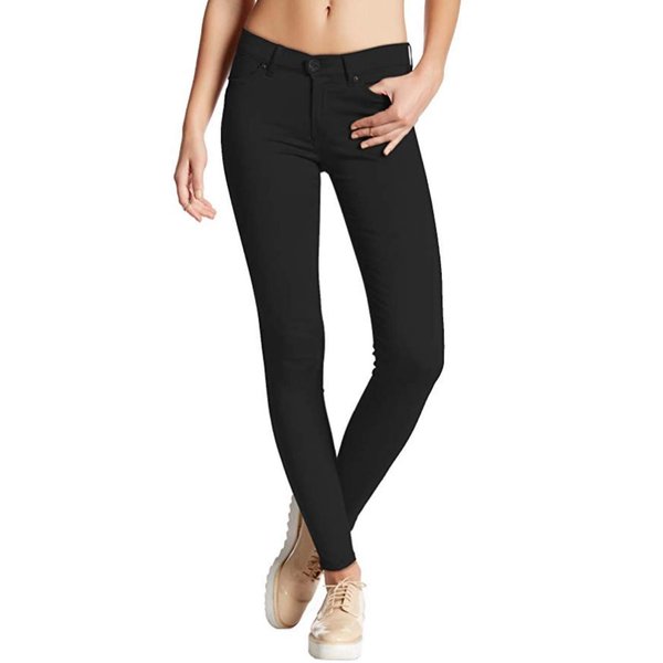 Hybrid & Company Womens Hyper Ultra Stretch Comfy Skinny Leg Work Casual Pants P44876SK Black M