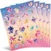 Unique Industries My Little Pony Sticker Sheets - Assorted Designs, 4 Pcs