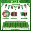 211PCS Football Party Supplies Football Theme Birthday Party Decorations Includes Football Plates and Napkins Football Tableware Set for Football Game Day Supplies, Serve for 20