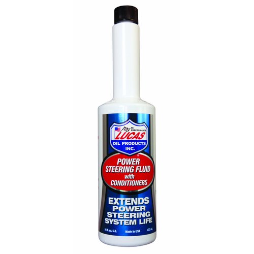 LUCAS OIL Power Steering Fluid with Conditioners 16 oz.