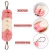 BCKENEY Bath Loofah Sponge Back Scrubber Soft Mesh Body Wash Long Lofa Exfoliator Shower Puffs for Women & Men Bath Accessories Cleaning Tool