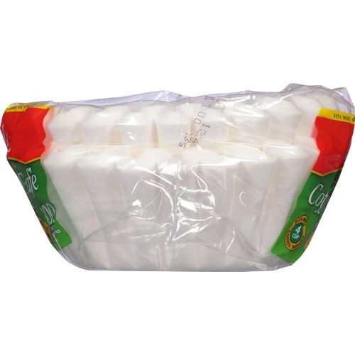 Melitta Junior Basket Coffee Filters White 100 Count