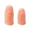 2Pcs Thumb Tip Magic Tricks Fake Thumb Tip Vanish Magic Disappearing Silk Fake Thumb Tip Magic Trick Gimmick Magician Accessory Close up Illusions Making Objects Appear/Disappear，Novelty and Gag Toys