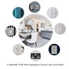 100 Packs Wall Plate Screws, Taezn Outlet Cover Screws 4 Length Sizes 6-32 Thread Switch Plate Screws Perfect Replacement for Wall Outlet Screws, Light Plate Screws, White Screws for Wall Plate, etc.